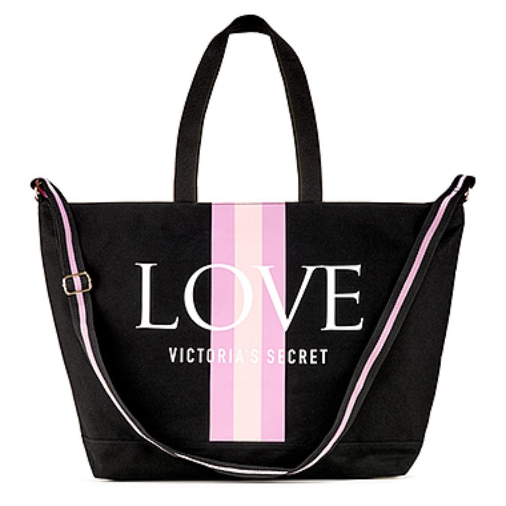 Victorias Secret LOVE Weekender Tote Travel Bag VS